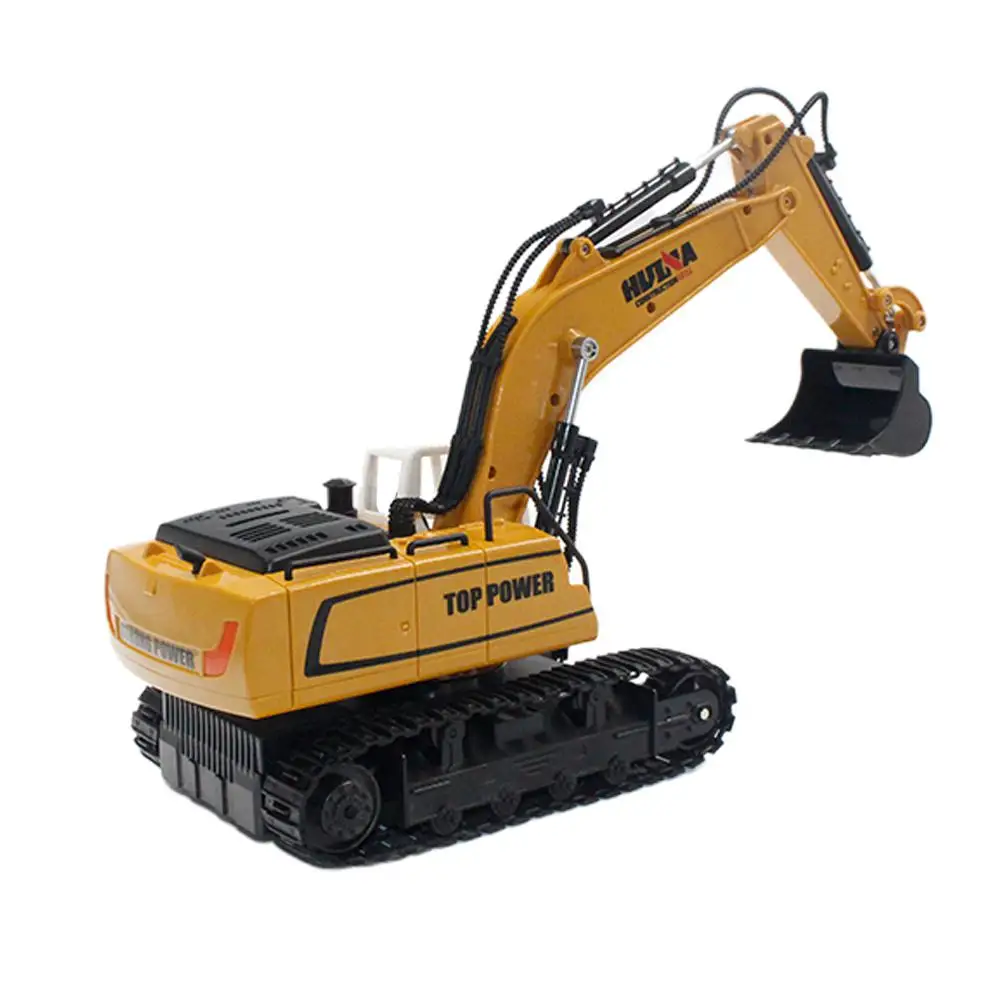 RCtown HuiNa игрушки 1331 1/16 2 4G 9CH Электрический радиоуправляемый экскаватор Инженерная