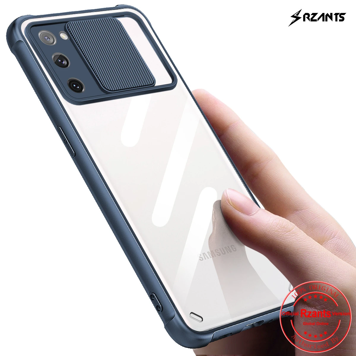

Rzants For Samsung Galaxy S20 FE Galaxy S21 S21 Plus S21 Ultra Case [Lens Protection] Air Bag Conor Slim Thin Clear Cover Casing