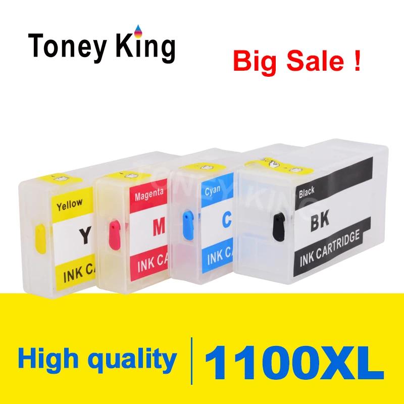 Toney King набор чернил для заправки картриджа для принтера Canon PGI-1100 MAXIFY MB2010 MB2110 MB2710
