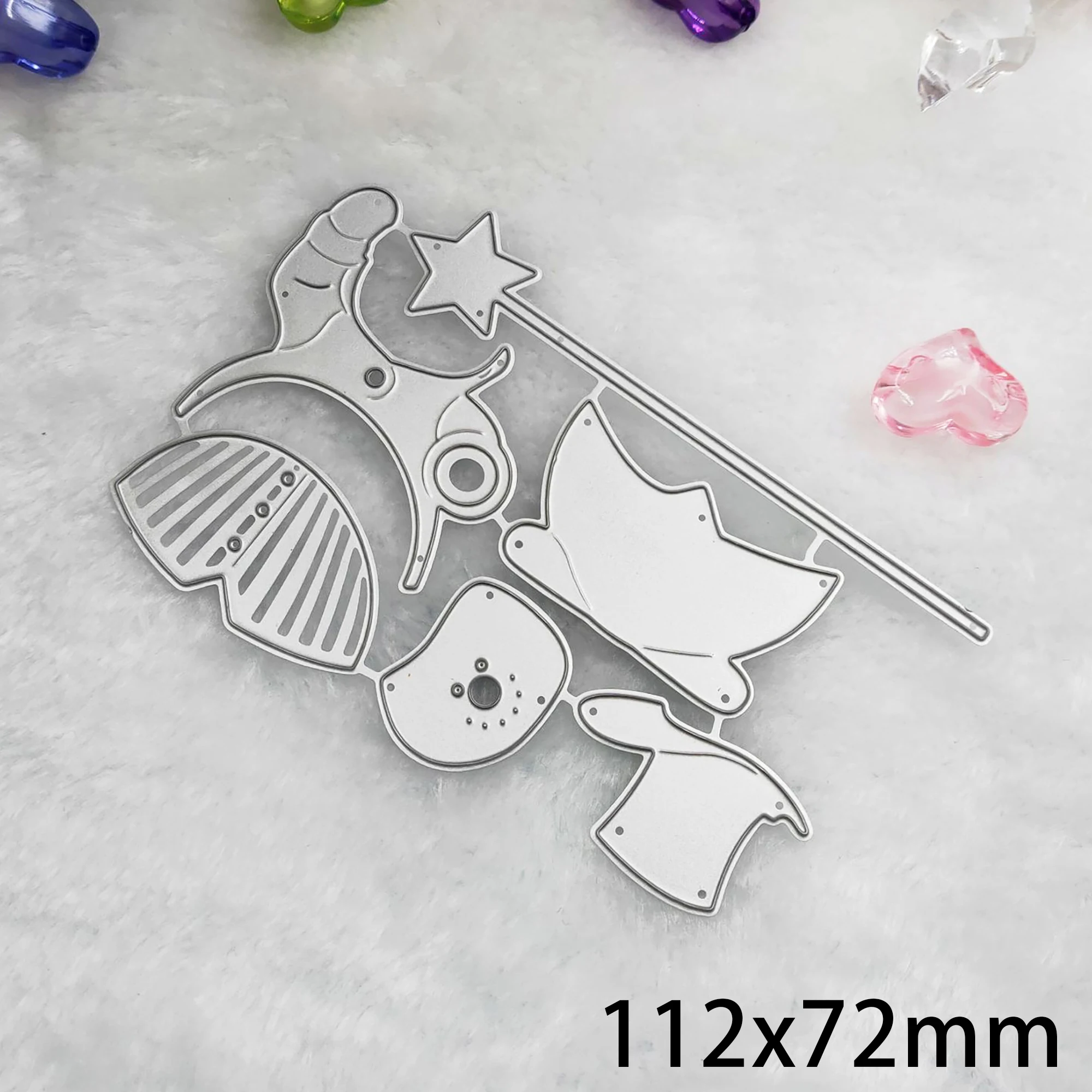 2020 Рождественский снеговик металлические Вырубные штампы кукла трафарет