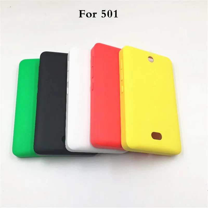 

New Battery Back Cover For Nokia Asha 501 Back Cover Case Battery Rear Door Replacement Parts
