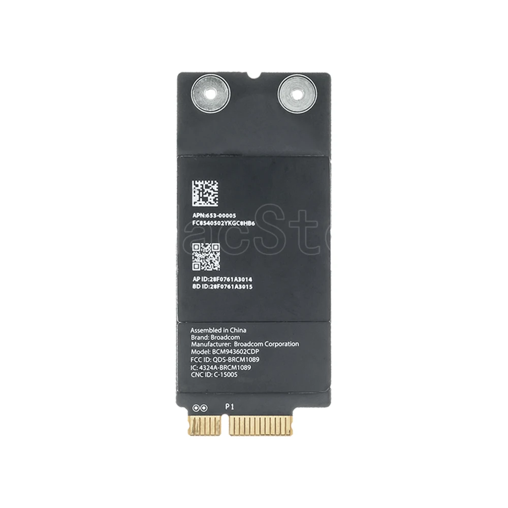 Новинка 653-00005 для Apple iMac A1418 A1419 аэропорта WiFi 802.11ac WLAN карта Bluetooth 4 2 BCM943602CDP BCM943602CDPAX