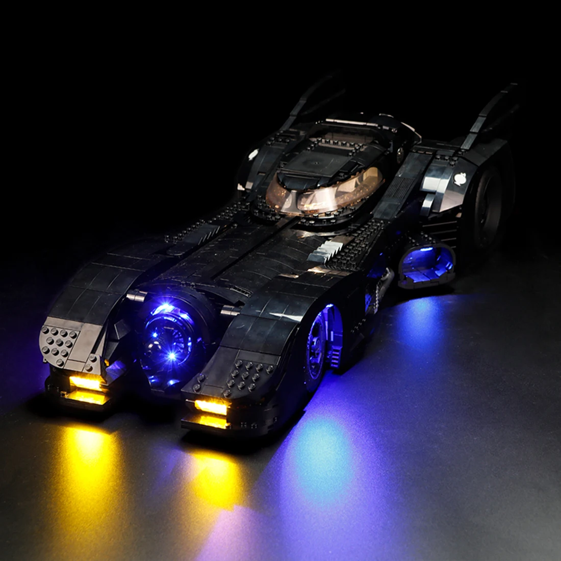 Светодиодный светильник на батарейках для Batmobile 76139 версия дистанционного