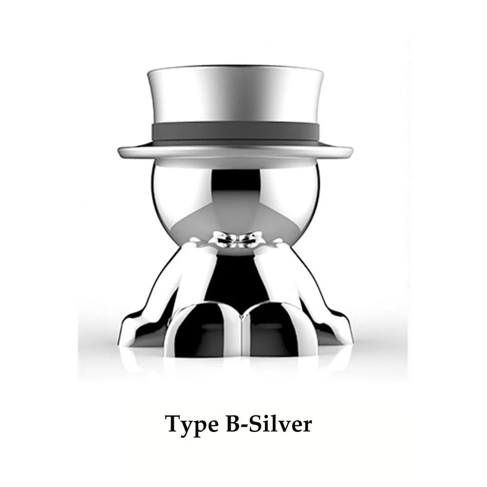 B Silver Магнитный штатив для сотового телефона планшета автомобильные держатели для телефона Магическая шляпа магнитный держатель для телефона вращение на 360 Автомобильный держатель для мобильного телефона - Цвет: B Silver