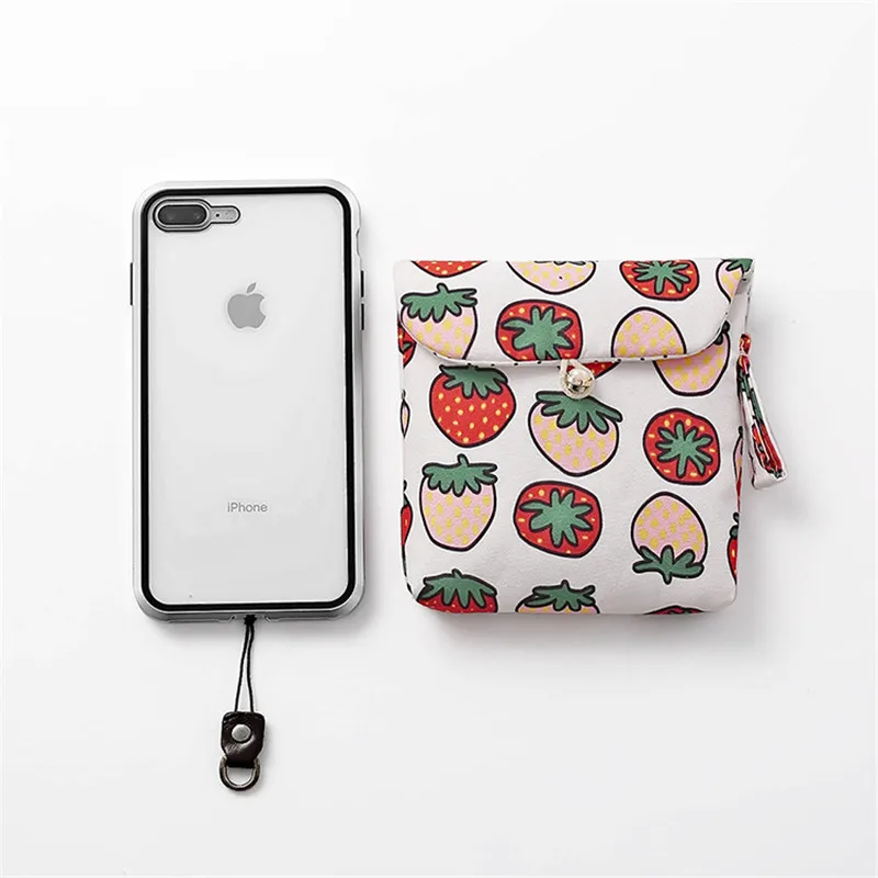 

Women Tampon Storage Bag Sanitary Pad Pouch Napkin Cosmetic Bags Organizer Ladies Makeup Bag Girls Tampon