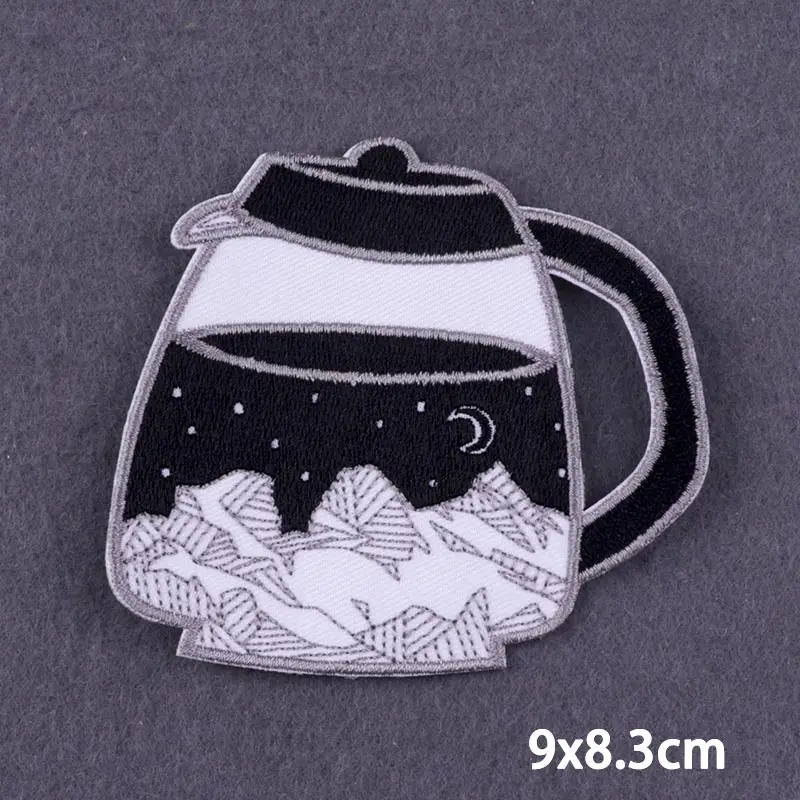 Нашивки с вышивкой на одежду изображением животных | Дом и сад