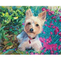 hobbies and crafts cross stitch diamond embroidery yorkshire dog pattern 5d mosaic diy diamond paintings full picture by number