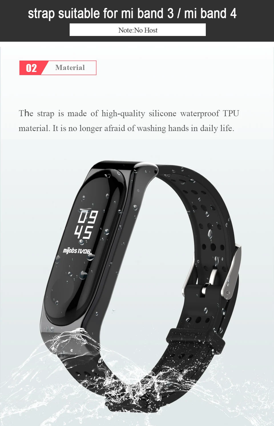 Для Xiaomi mi Band 4 металлический ремешок Безвинтовой из нержавеющей стали для Xiaomi mi band 4 NFC браслет металлический сменный ремешок для mi 4