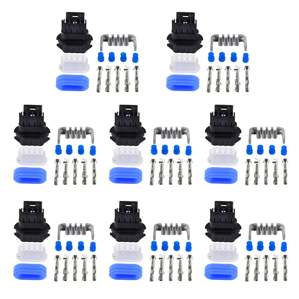 

H2CNC Set 8 Coil Connector Kit For D585 D581 LS2 LS7 TRUCK Chevy GMC Ignition Pack Ignition Pack Coil Connectors
