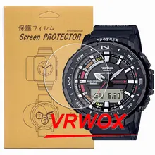 3Pcs Screen Protector For Casio PRT-B70 PRT-B50 PRW-2500 2000 PRW-3100 PRW-3000 PRW-3500 PRW-30 Clear PET Nano Explosion-proof