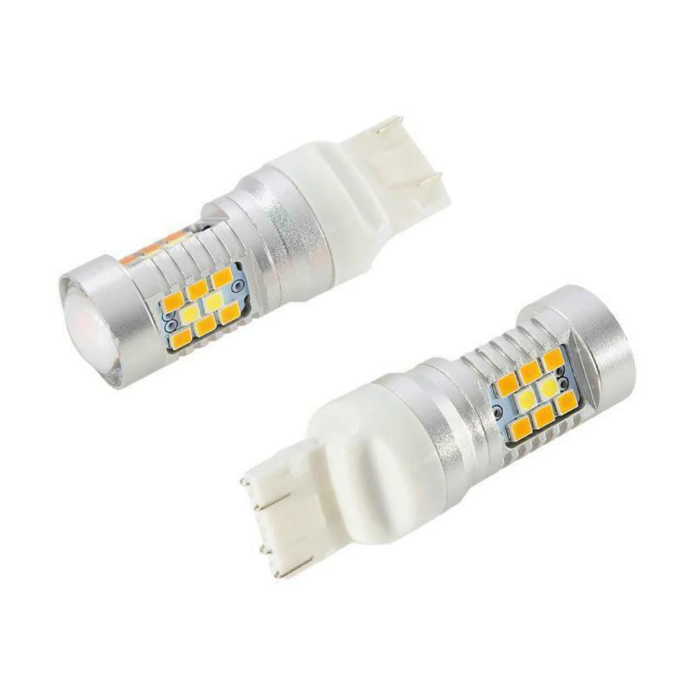 2 шт. светодиодные лампы 28 SMD 7443 высокой мощности для сигналов поворота|Сигнальная