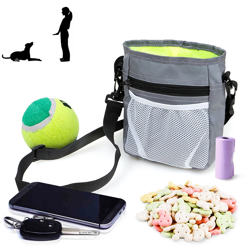 Professional Pet Dog Training Pockets Obedience Agility Bait Food Treat Pouch For German Shepherd Outdoor Supplies | Дом и сад
