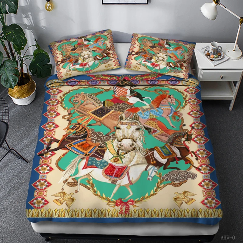 Креативный дизайн Постельное белье Красочные Животные тема пододеяльник с
