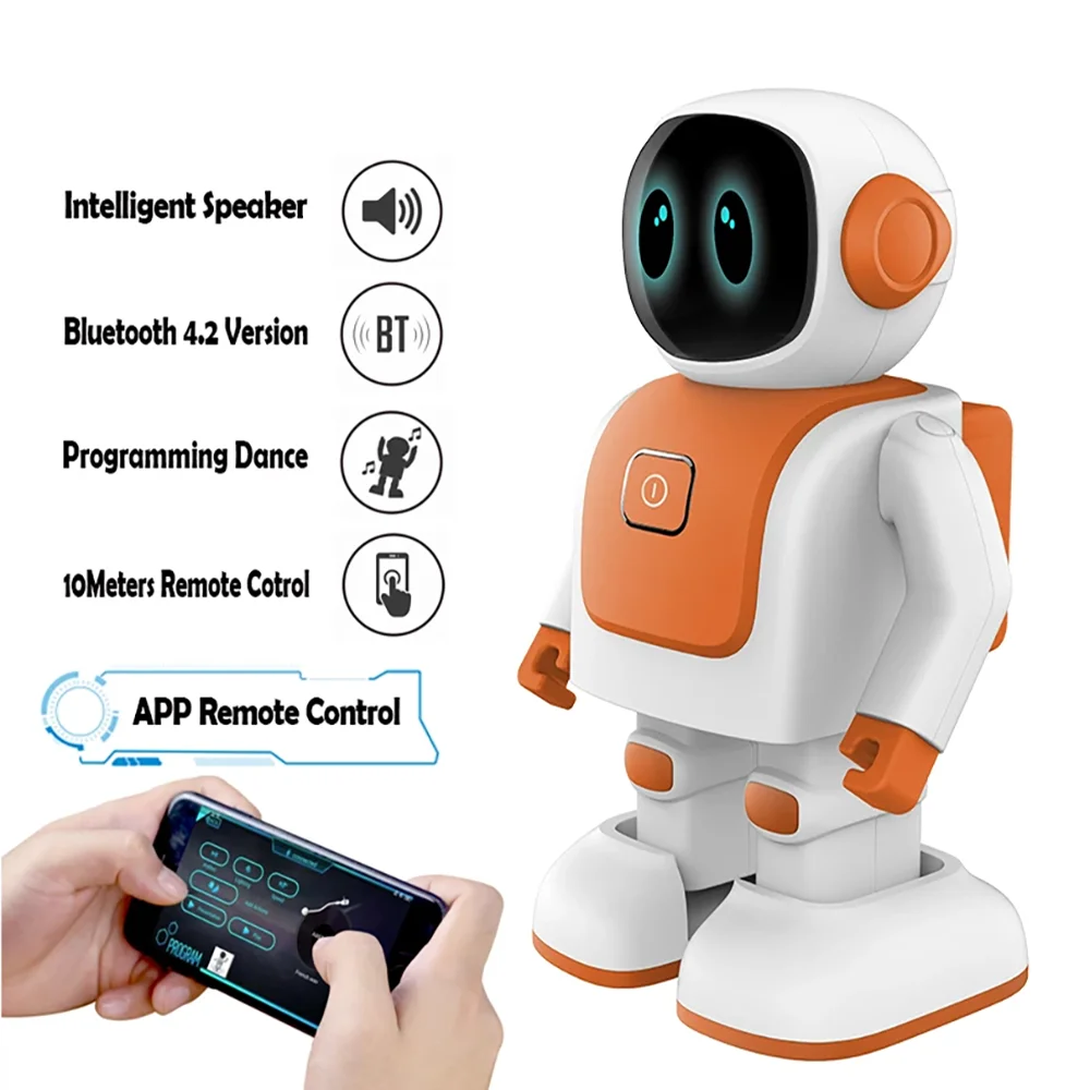 Танцующий Робот-динамик Беспроводная музыкальная колонка с дистанционным
