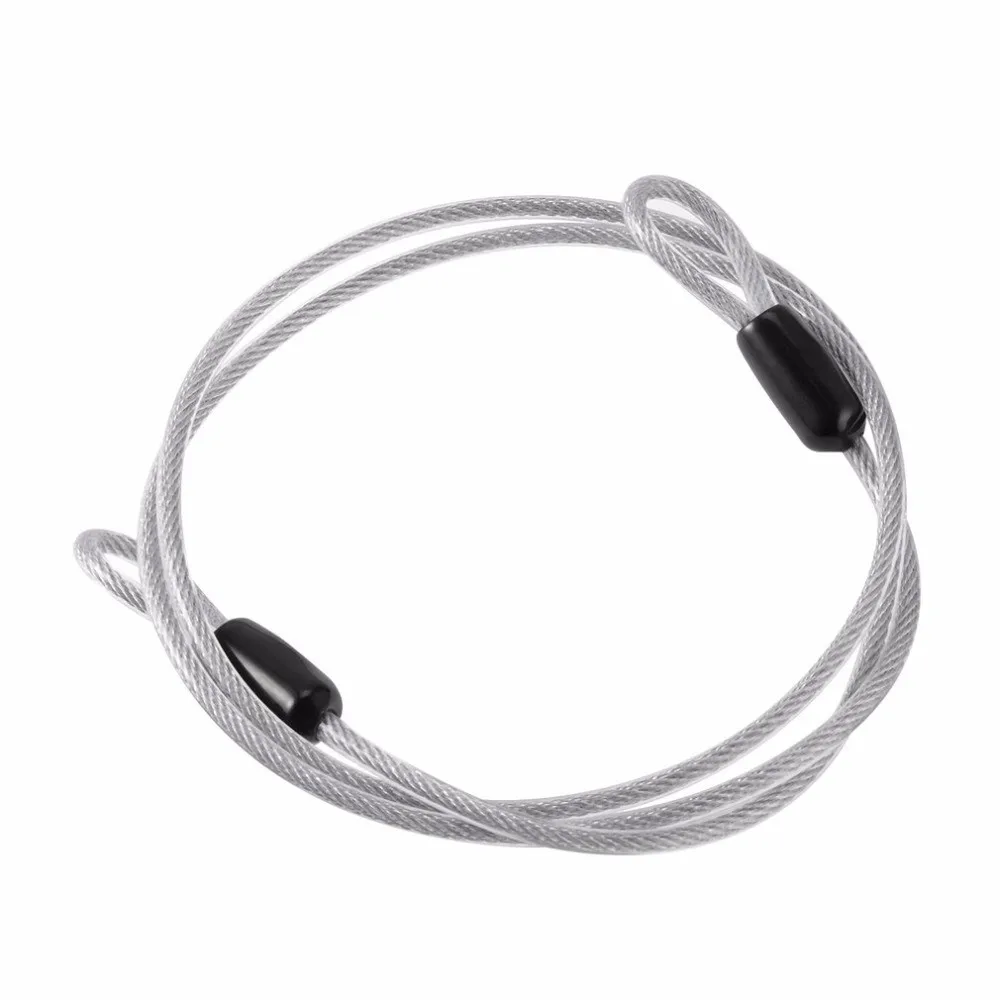 

2m Universal Strong Braided Professional Double Loop Cycling Lightweight Car Cover Steel Wiring Bike Chain Lock