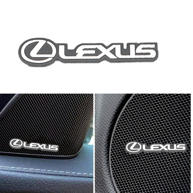 3D автомобильный Стайлинг наклейка алюминиевая эмблема интерьерный динамик