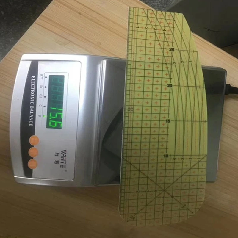 

Hot Ironing Ruler Patchwork Tailor Craft DIY Measuring Sewing Tool Crimping Clip