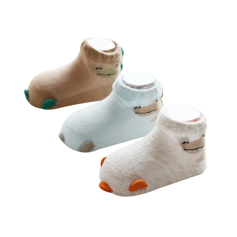 Newborn Baby 3 Pairs Socks Cotton Mesh for Girls Summer Toddler Sock Infant Boys Clothes Accessories | Детская одежда и обувь