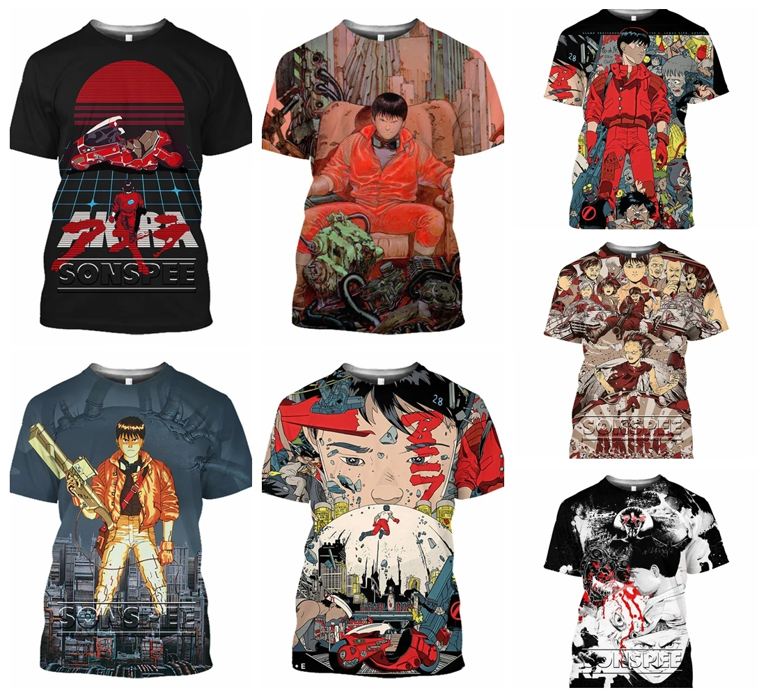 Летняя мужская футболка с коротким рукавом и рисунком оружия | Мужская одежда