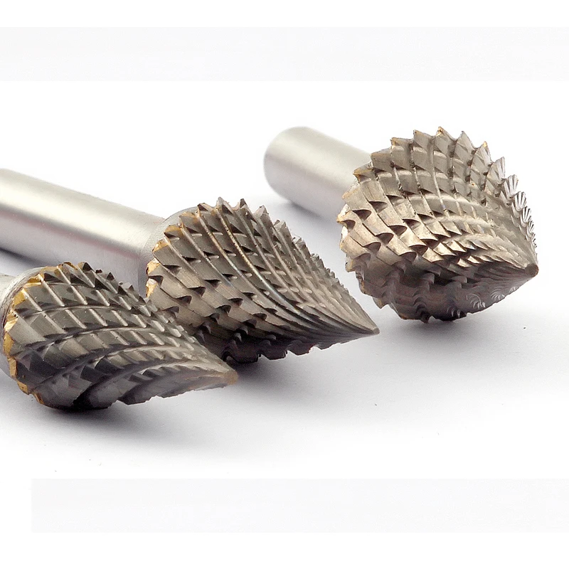M конусная форма 1/4 6 мм инструменты для гравировки резьбы вольфрамовый Карбид