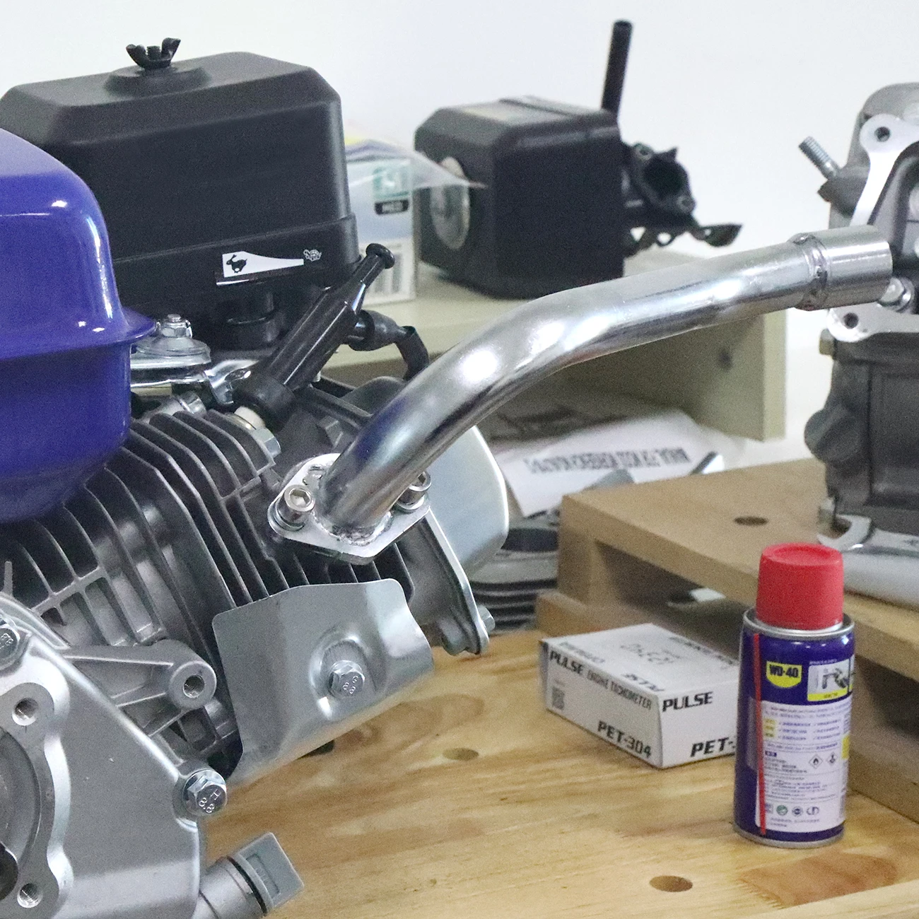 Заглушка выхлопной трубы 212cc для мини-велосипеда Predator Honda GX160 GX200 Go Kart | Автомобили