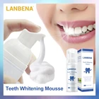 LANBENA мусс для отбеливания зубов, отбеливание зубов, чистка, отбеливание зубов, средство для отбеливания зубов