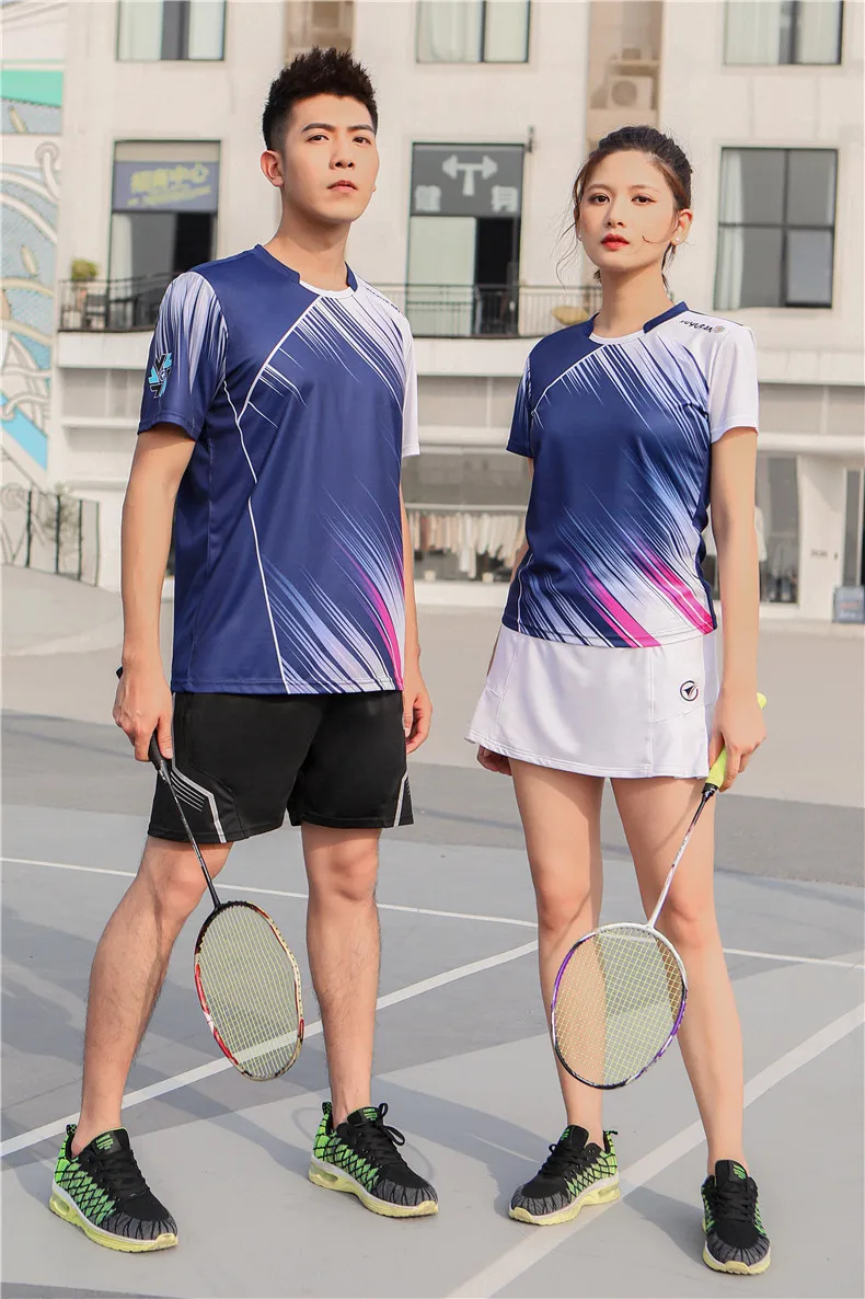 Vrouwelijke Tennis Shirt Korte Sets, Vrouwen Badminton Jersey Pakken, Meisje Tafeltennis T-shirt Kleding, volleybal Sport Kit