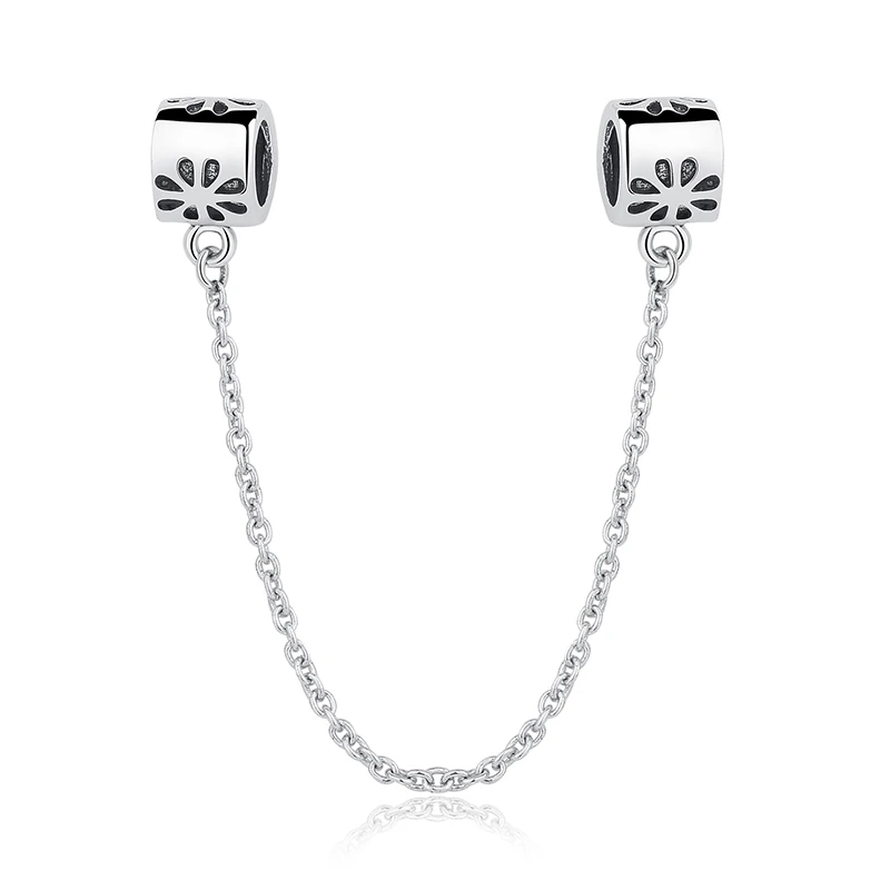 Горячая Распродажа 100% настоящая 925 пробы Серебряная цепочка с подвеской подходит