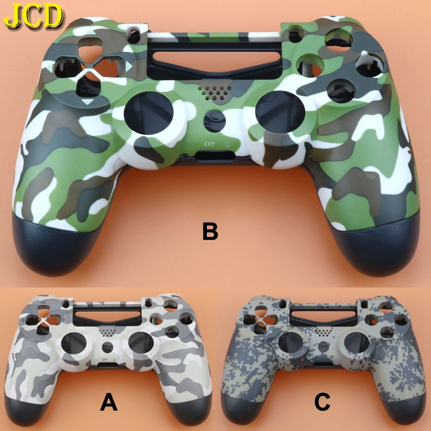 JCD для контроллера Sony DualShock 4 PS4 камуфляжный пластиковый жесткий чехол передняя и