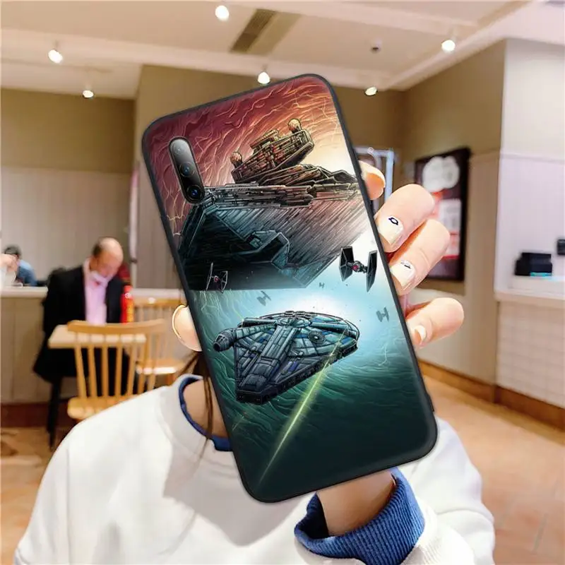 

Star space ship Wars Phone Case for redmi 4X 5plus 6 6A7 7A 8 8A 9 note 4 8T 8pro 9 pro Case