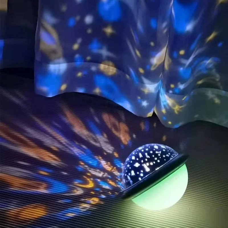 Проектор НЛО Ночной светильник лампа-проектор галактика дети спальня