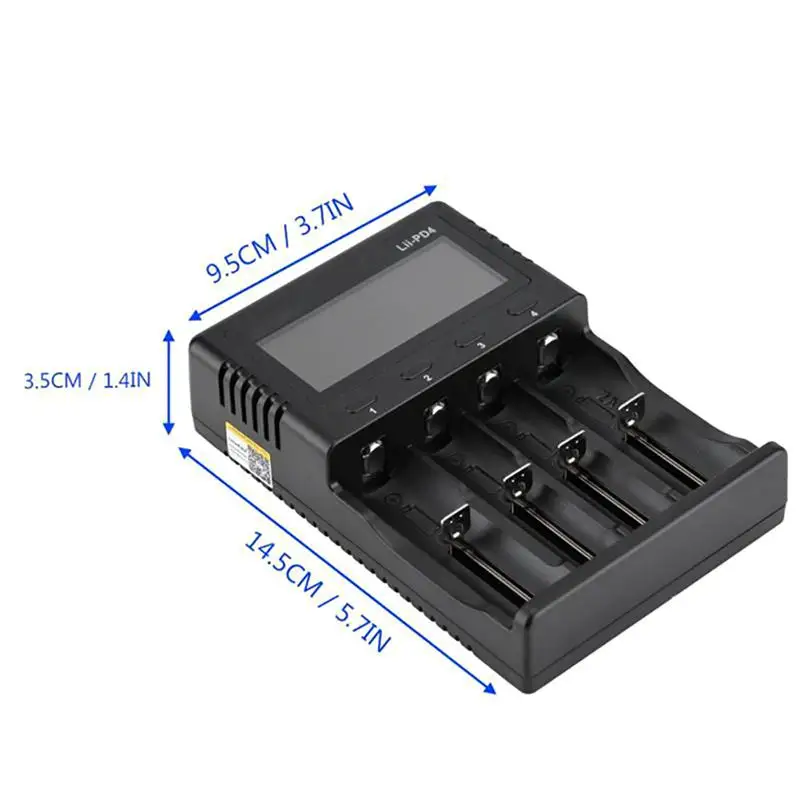 

18650 Charger Lithium Battery Charger LCD Display 1.2V 3.7V 3.2V 3.88V AA/AAA 26650 16340 21700 Lithium Battery Charger