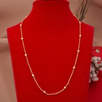 gligli small necklaces for womengirl gold color pendant thin chain jewelry ladies festival gift