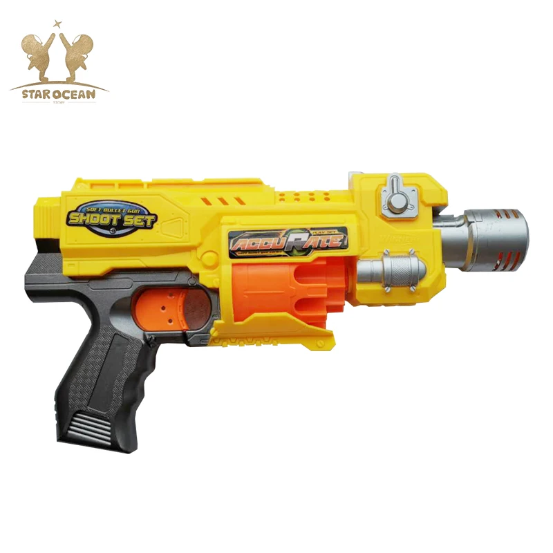 Воздушный мягкий игрушечный пистолет с воздушной снайперской пулей пластиковый