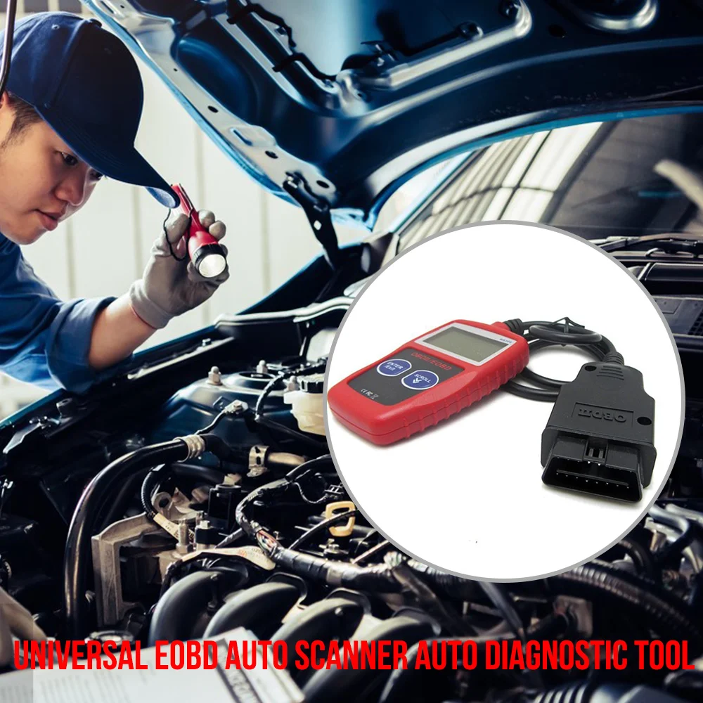 1 шт. считыватель кодов для общей диагностики автомобилей OBDII EOBD MS 309|ПО| |