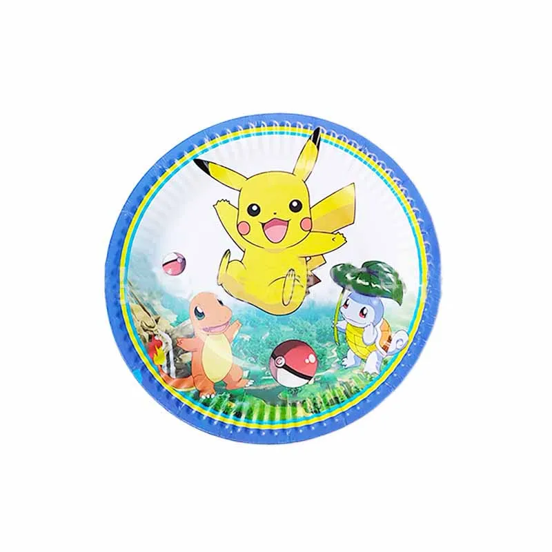 Футболка с принтом Пикачу Покемон тематический День Рождения Декоративные