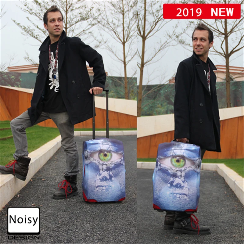 Чехол для чемодана эластичный с милым принтом &quotкавалер Кинг Чарльз&quot | Багаж и