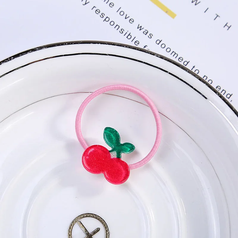 Новинка мультяшный стиль веревка для волос девочек детские резиновые ленты 3 5 см