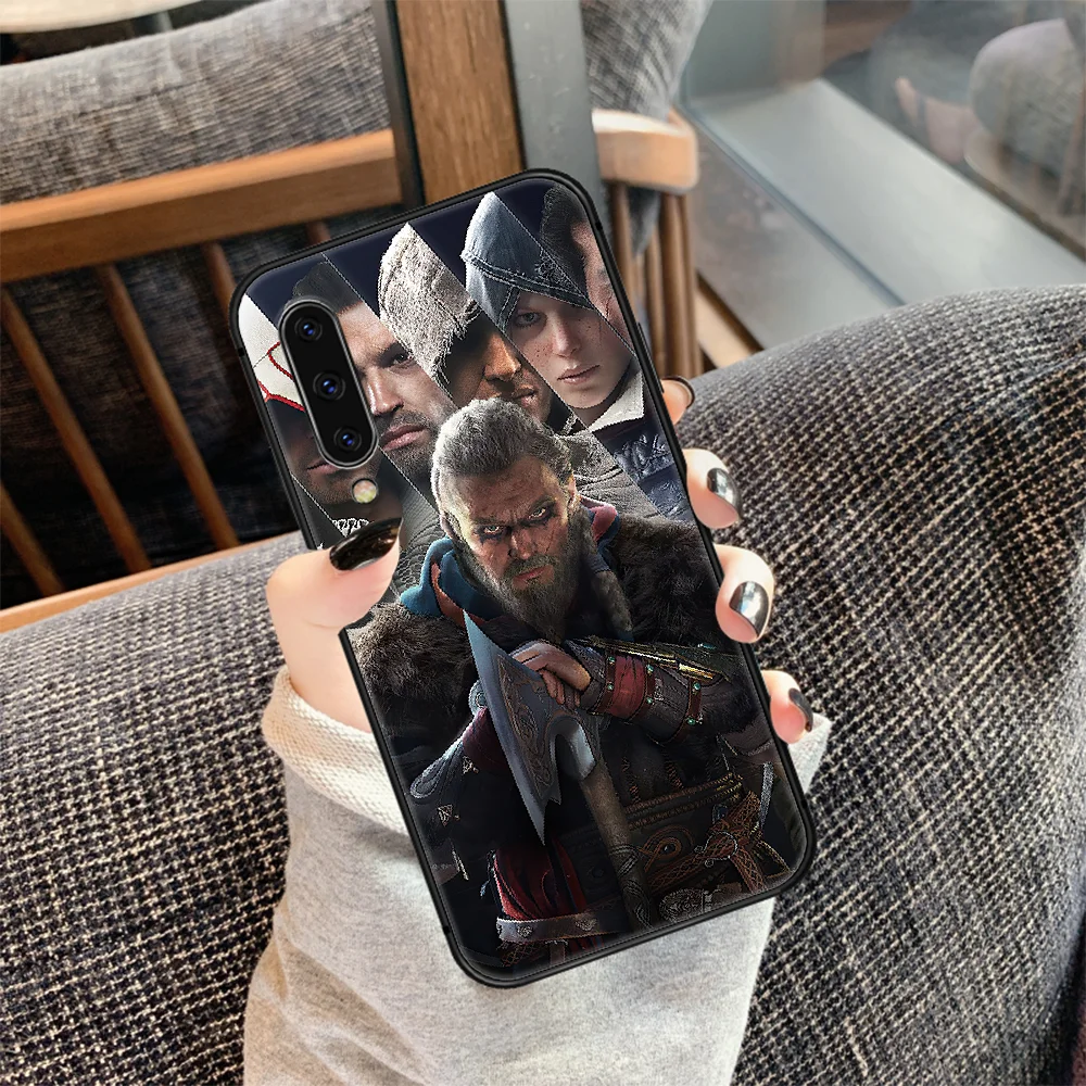 

Assassin Creed Valhallas Phone Case Cover For Samsung Galaxy A10 A11 A20 E A21 A30 A40 A41 A50 A51 A70 A71 A81 S black Cover