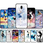 Фигурное катание силиконовый чехол для телефона для Redmi 4A 4X 5 Plus 5A 6 6A 7 7A 8A S2 GO K20 Pro K30 Poco X2