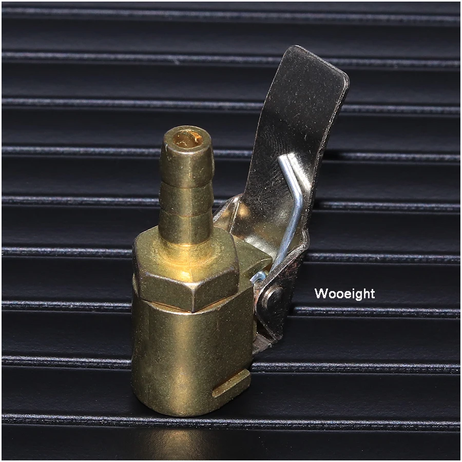 Авто цинковый сплав 6 мм колеса шины воздушный патрон насос клапан зажим разъем