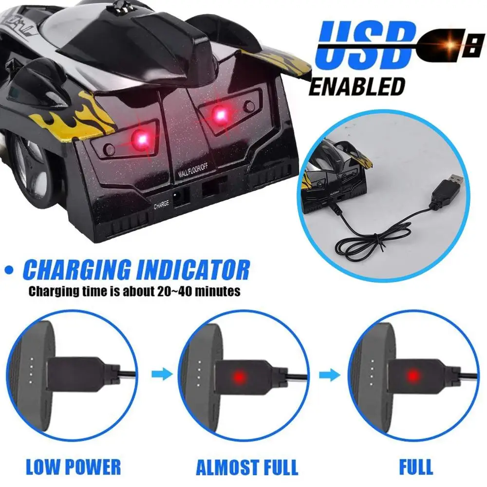 Автомобиль с дистанционным управлением Гравитационный противостоящий гоночный