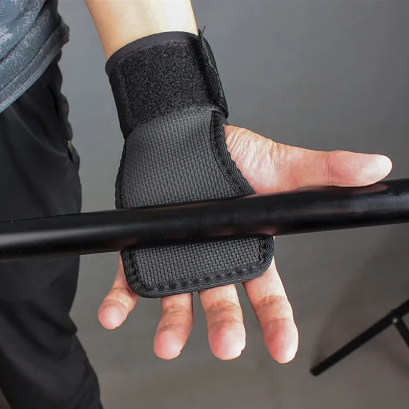 

Fitness WeightLifting Gloves Gym Grip Palm Protector Strap Weight lifting Pad Wrist Wraps Dumbbell Gloves Gym Equipment