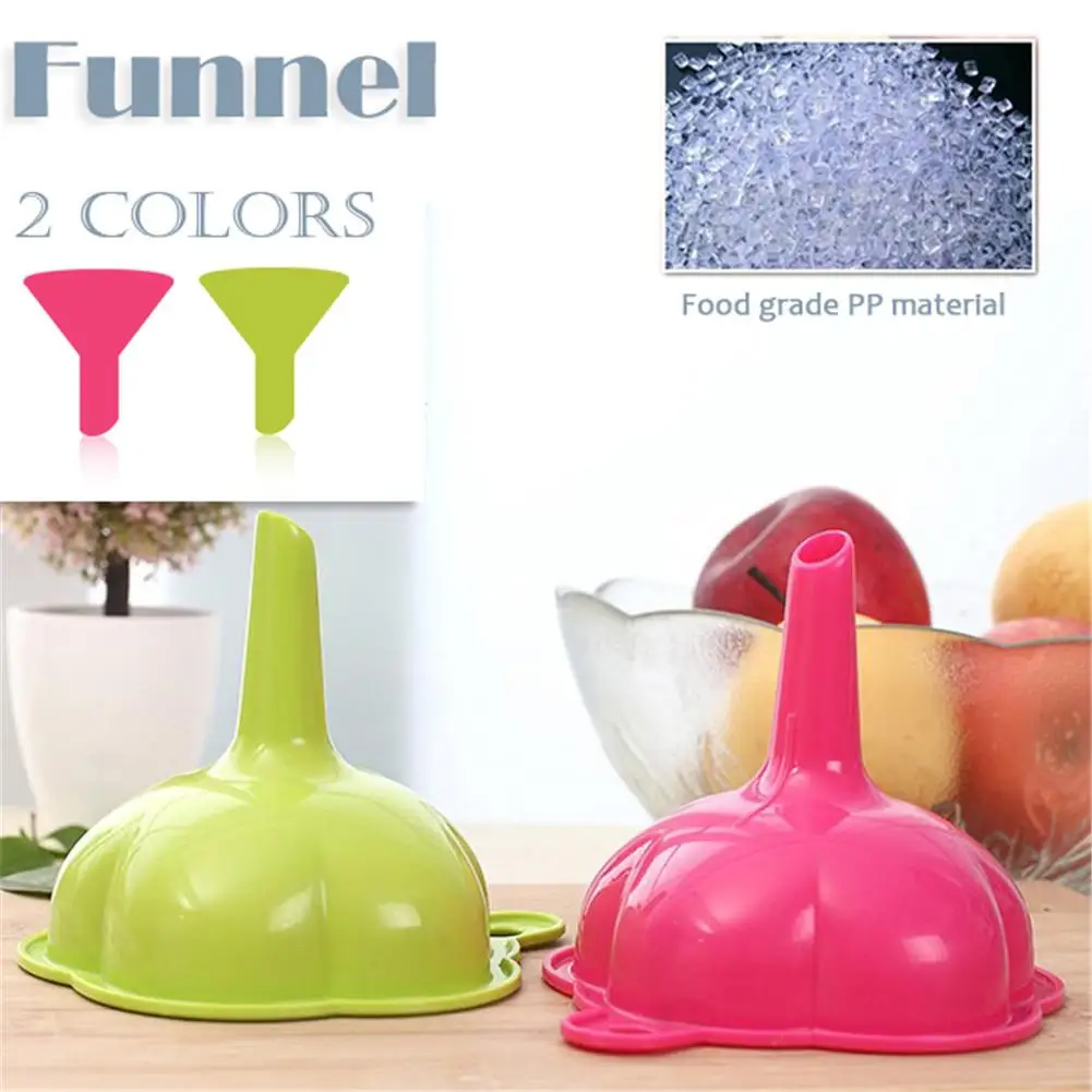 Кухонная пластиковая воронка для жидкого масла Лейка вина слив большой диаметр