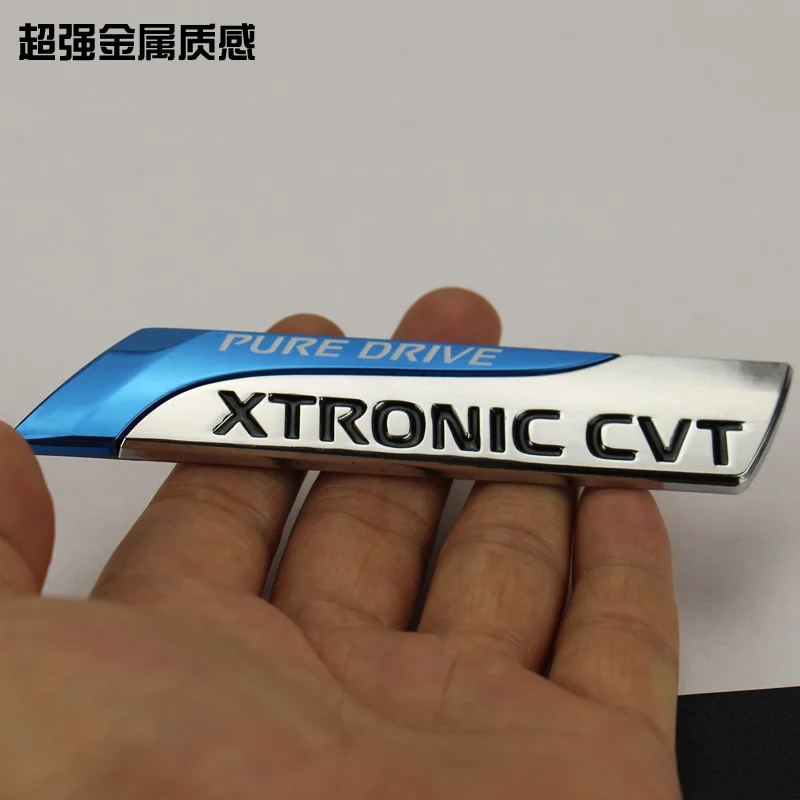 1 шт. металлические наклейки XTRONIC CVT для багажника автомобиля символ перемещения