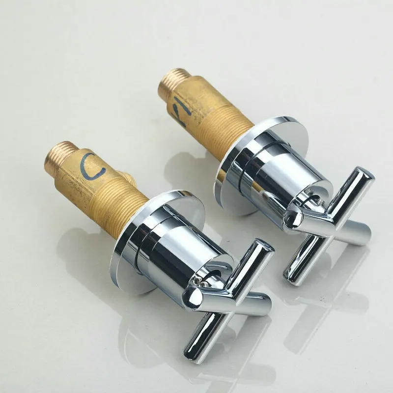 JIENI, Золотой смеситель для ванной комнаты, хром, античная латунь, смеситель для раковины, кран, 3 шт., черный кран, двойная ручка, смеситель для раковины