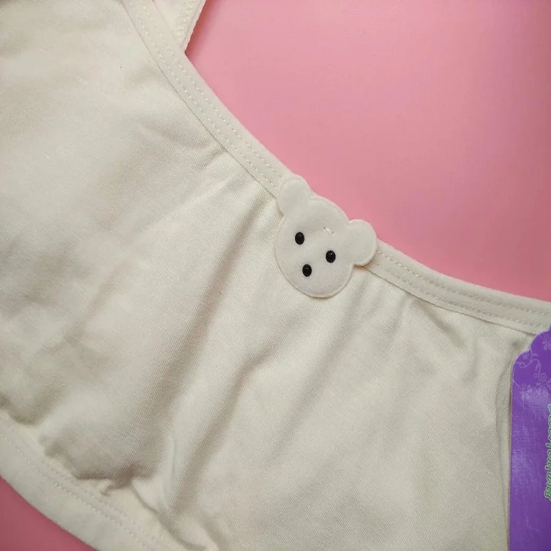 Удобный женский бюстгальтер одного размера из чистого хлопка