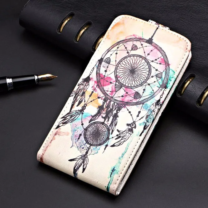 Flip-dream catcher Чехол для BQ 5518G джинсы bq5535L Strike power Plus 5730L Magic C 6035L Strike power Max 3d цветок милый животное Флип кожаный чехол - Цвет: Flip-dream catcher