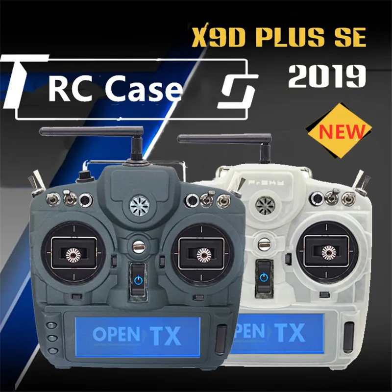 Open TX D16 Frsky Taranis X9D Plus SE 2019 RC Transmitter Case Covering Remote Control Silicone Protective Sleeve Film | Игрушки и хобби