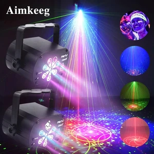 Светодиодсветильник УФ-лампа для дискотек, 60, 128 режимов, USB, перезаряжаемая